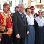 Zajednička slika sa predsjednikom Republike Hrvatske Ivom Josipovićem